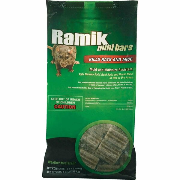 Ramik Bar Rat And Mouse Poison, 4 Lb. 116331